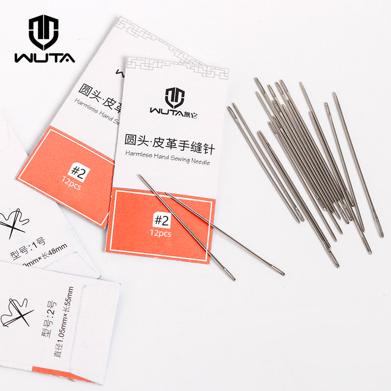 Leather Needle Harness - WUTA 24 Pcs Large Eye Blunt