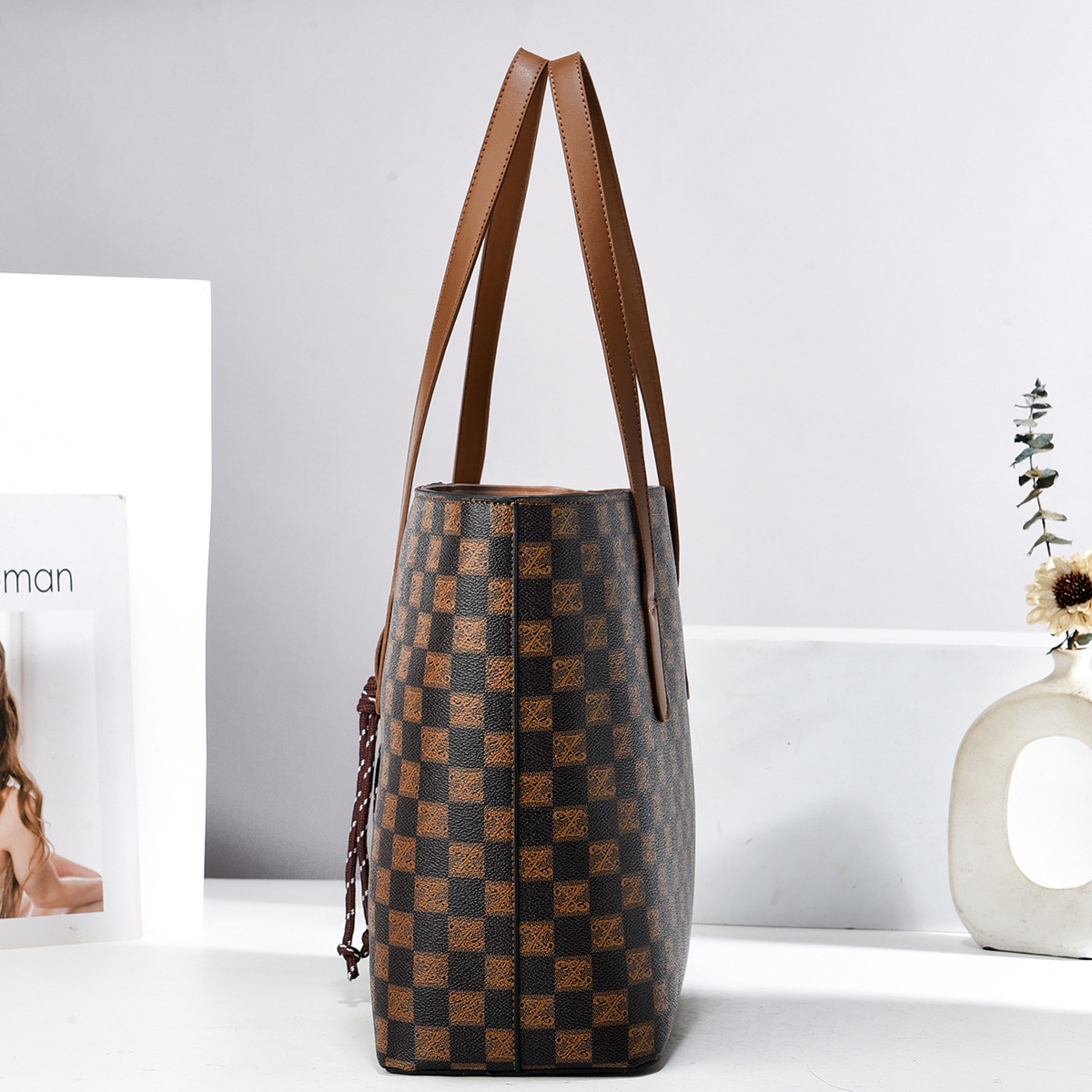 Tote Bags PU Leather Purses an - Leather Work Handbag review and price