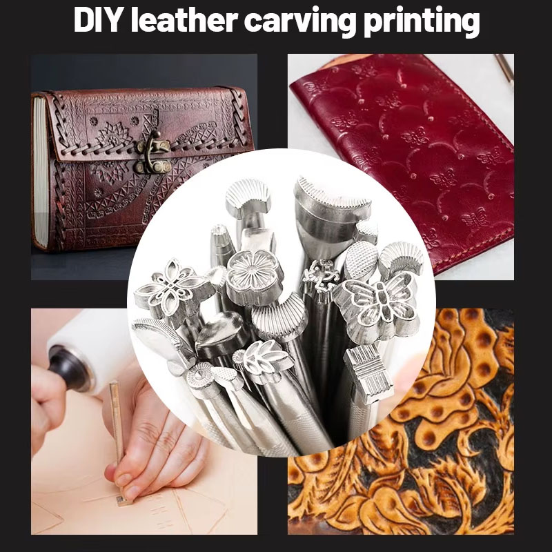 20pcs Leather Seal Carving Too - Leatherworking Equipment review and price