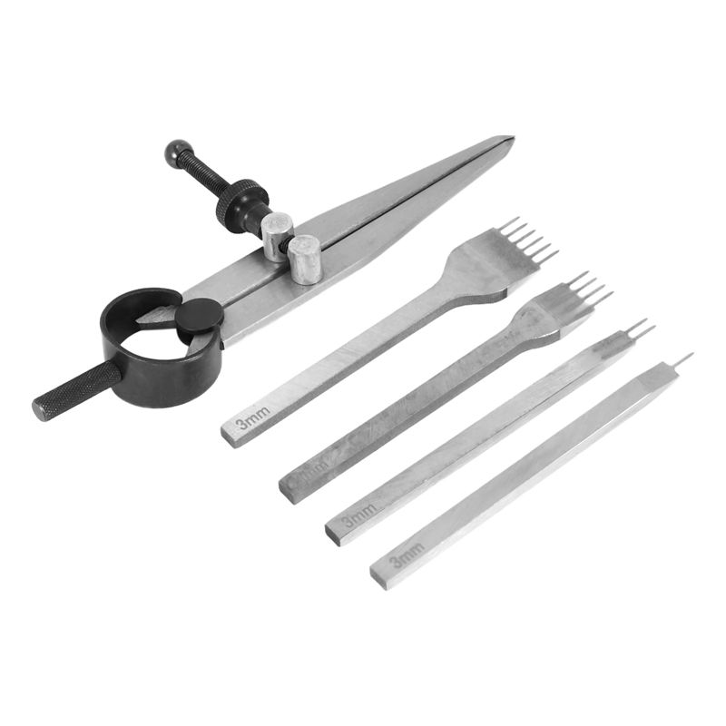 [NEW!A93G】 Leather Chisel Set, - Wing Divider Stitch review and price
