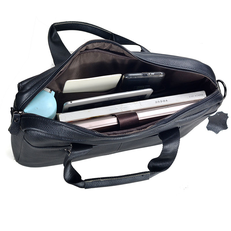 Large Men's Genuine Leather Ha - Leather Work Handbag review and price