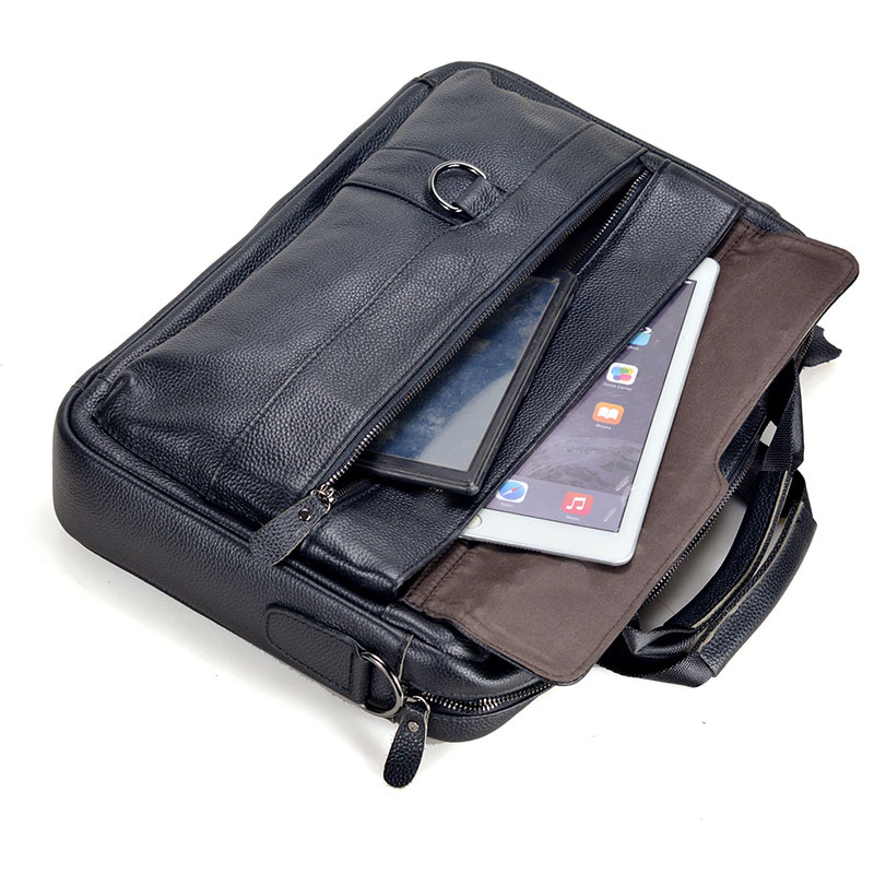 Large Men's Genuine Leather Ha - Leather Work Handbag review and price