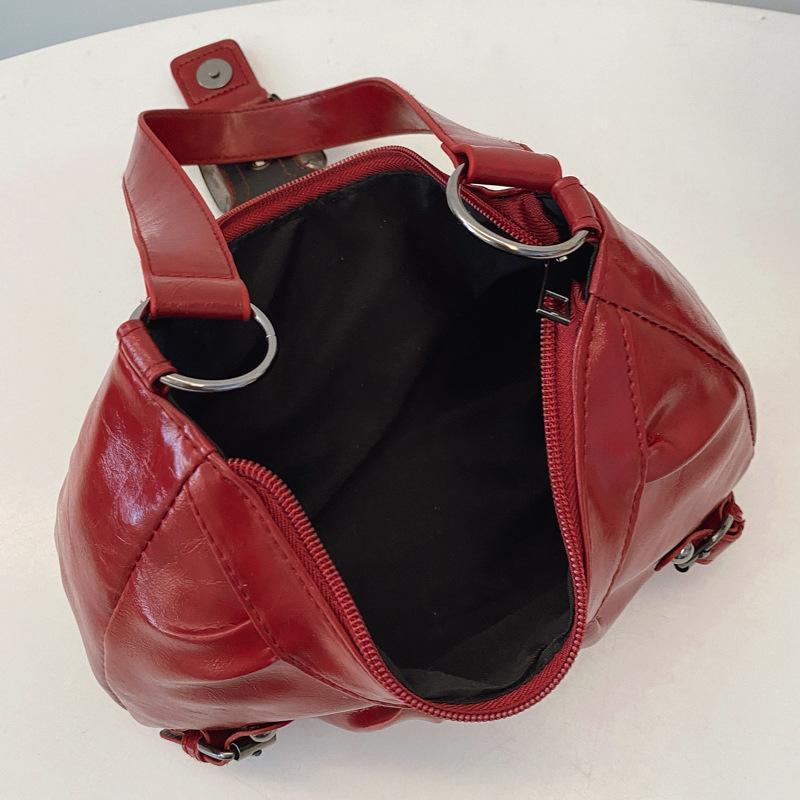 Y2K Retro Pleated Leather Shou - Leatherwork Workshop review and price