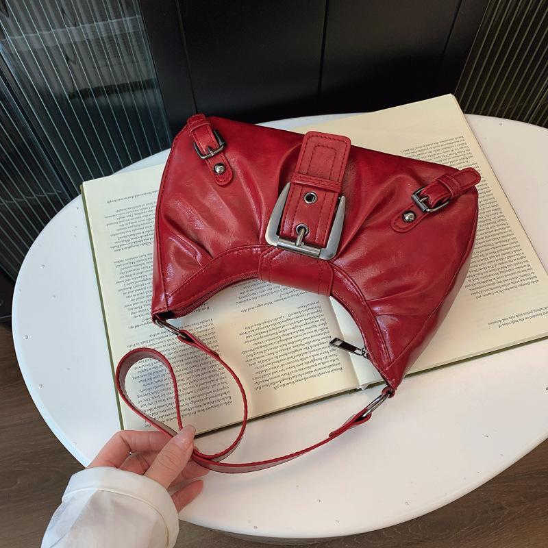Y2K Retro Pleated Leather Shou - Leatherwork Workshop review and price