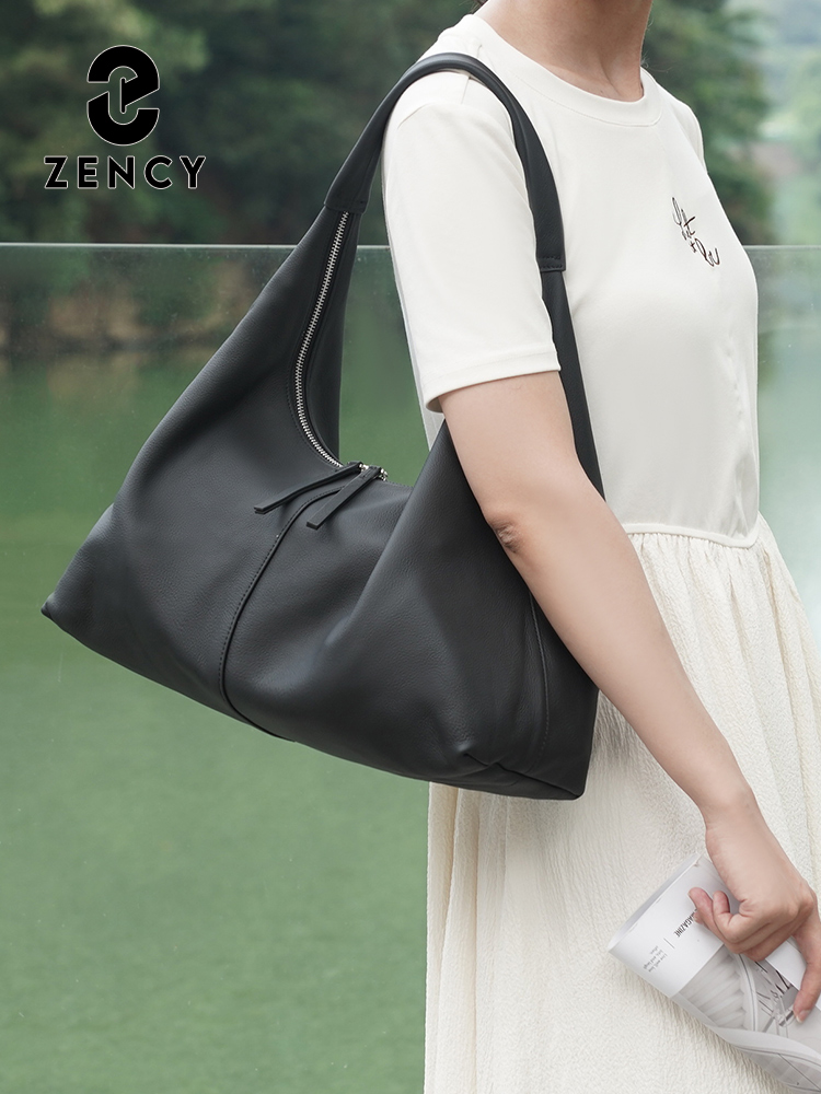Zency Large Capacity Tote Bag  - Leather Work Handbag review and price