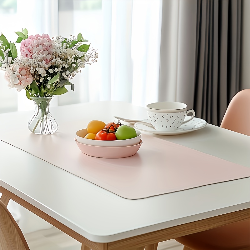 1pc Large Faux Leather Mouse P - Leatherwork Table review and price