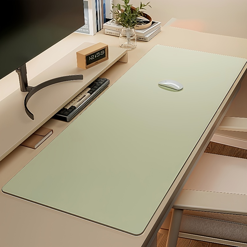1pc Large Faux Leather Mouse P - Leatherwork Table review and price