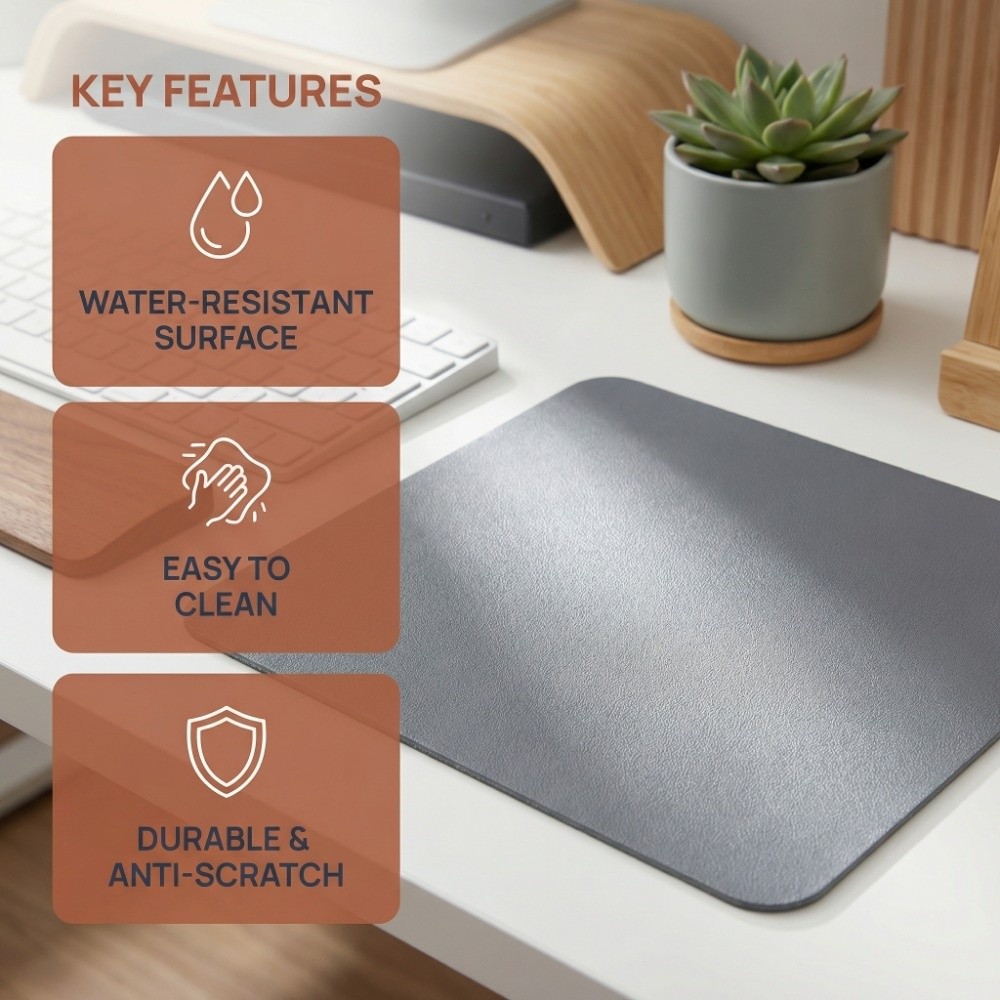 Durable Leather Mouse Pad Wear - Leatherwork Table review and price