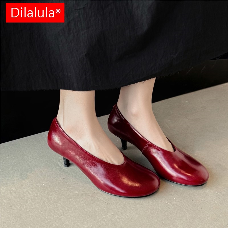 Dilalula 2026 Plus Size Real L - Leather Work Dress review and price