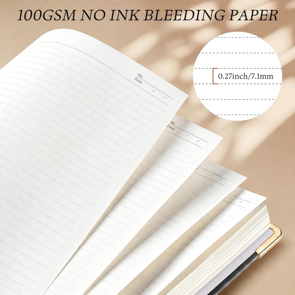 A4 Leather 5-Subject Notebook, - Leatherwork Images review and price