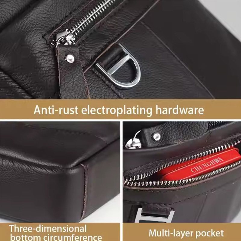 BULLCAPTAIN Mens Leather Messe - Leather Work Handbag review and price