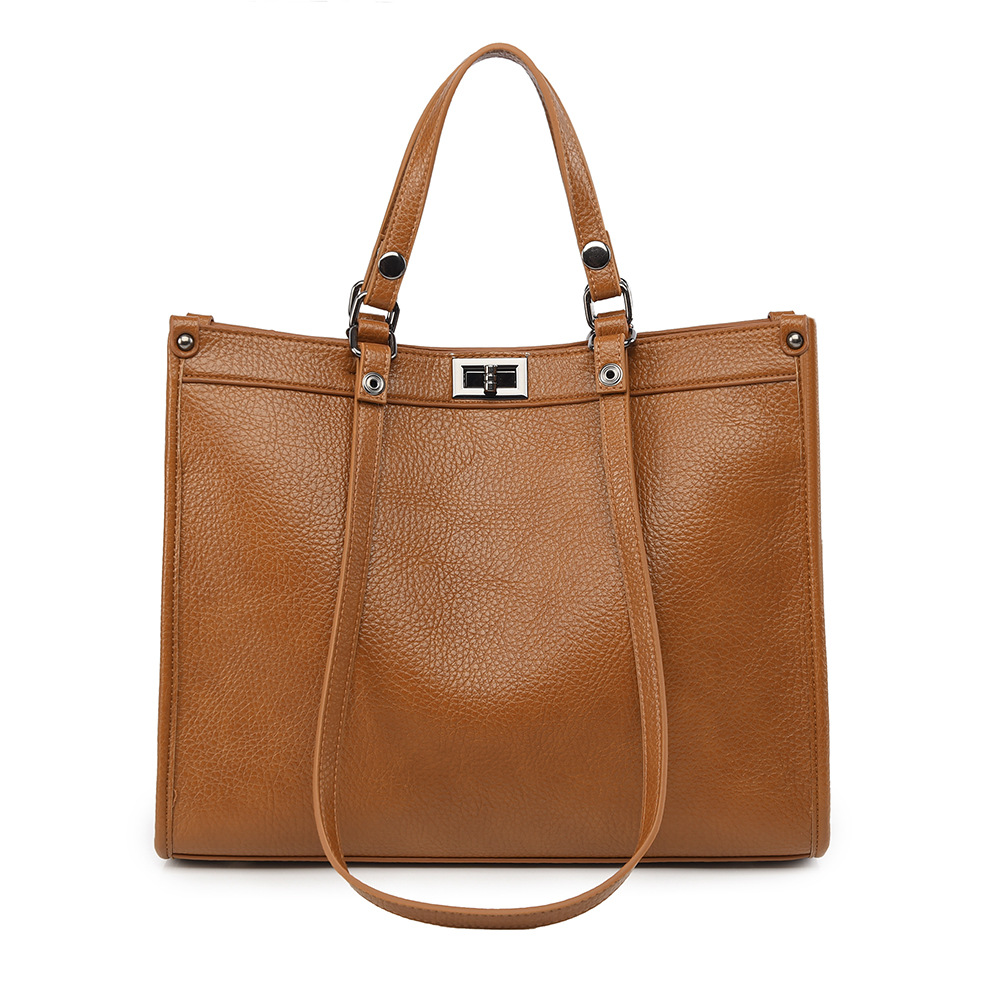 Women Large Capacity Tote Bag  - Leather Work Handbag review and price