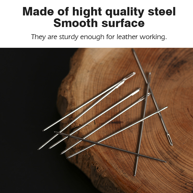 WUTA 12pcs Leathercraft Sewing - Leather Needle Harness review and price