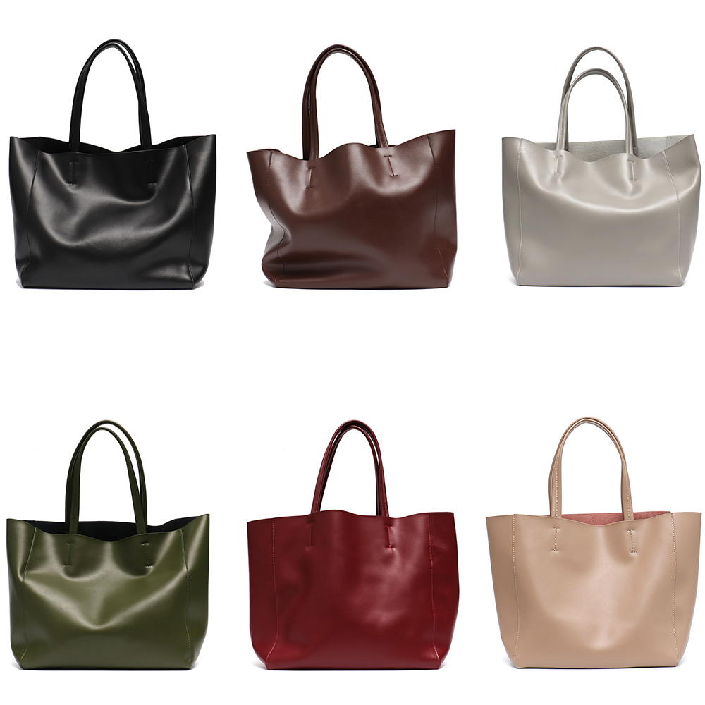 Minimalist Big Tote Bag Women  - Leatherwork Workshop review and price