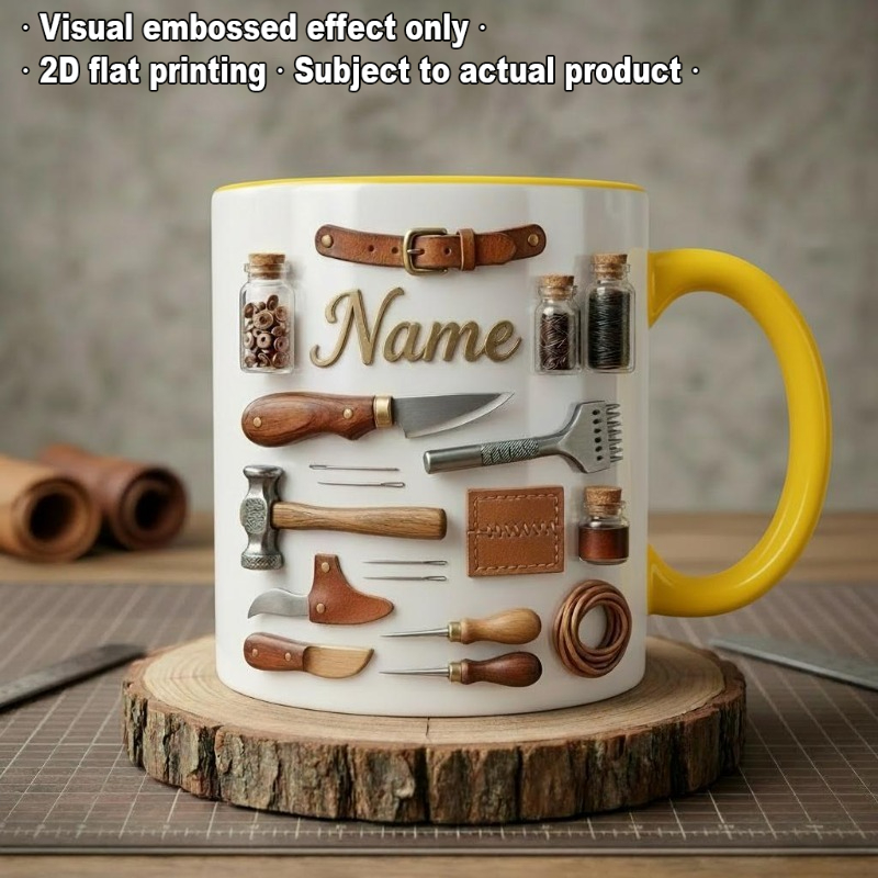 Custom Engraved Name Text Patt - Leatherworker Name review and price