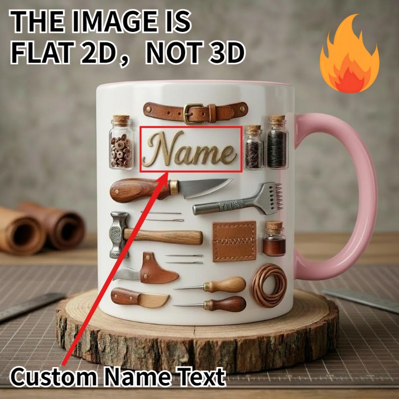 Custom Engraved Name Text Patt - Leatherworker Name review and price