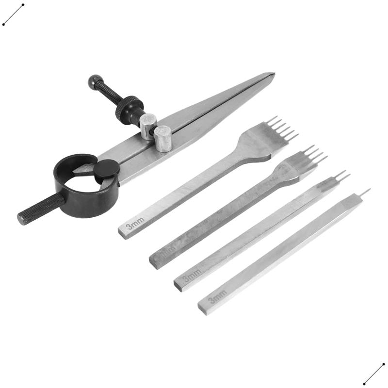 Leather Chisel Set, Prong Diam - Wing Divider Stitch review and price