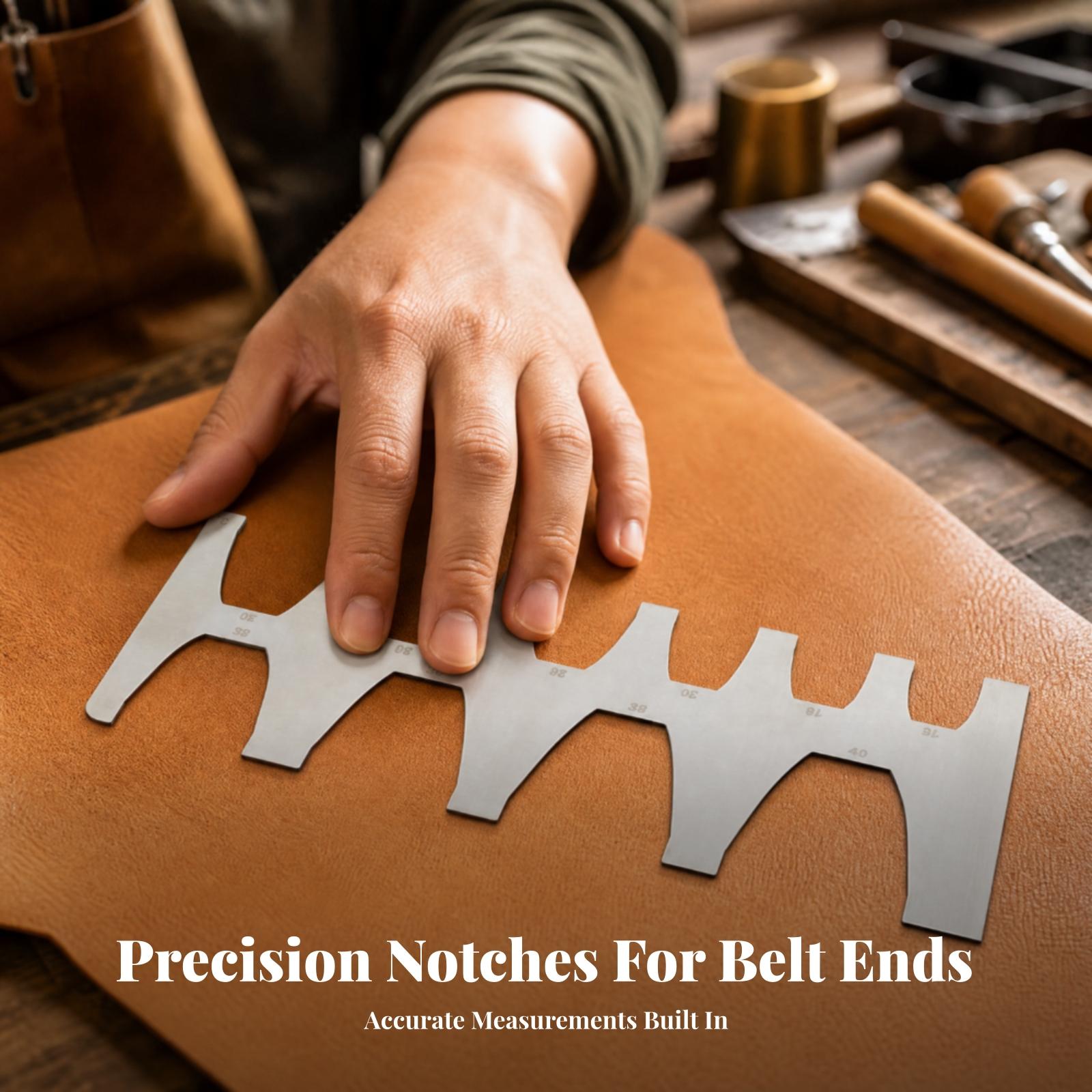 Belt-End Template Ruler 1.2 Mm - Leatherwork Patterns Free review and price
