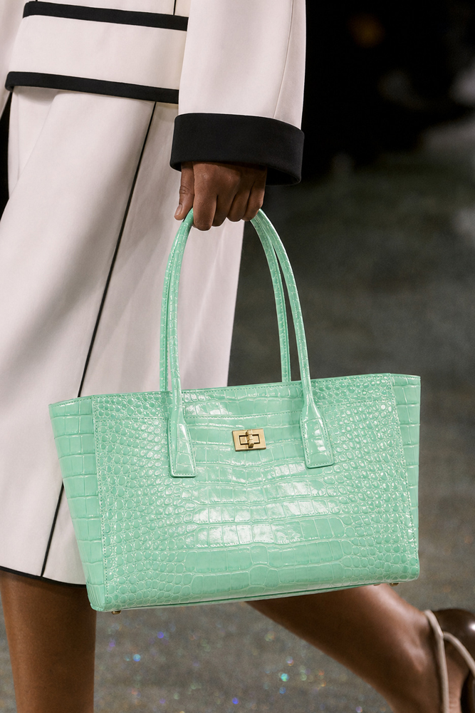 SHELKSBAG Glossy Crocodile Emb - Leather Work Handbag review and price
