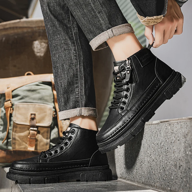 Retro Design Ankle Boots For M - Leatherwork Designs review and price