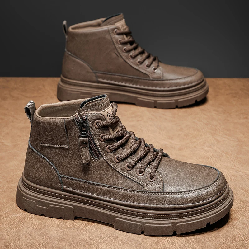 Retro Design Ankle Boots For M - Leatherwork Designs review and price