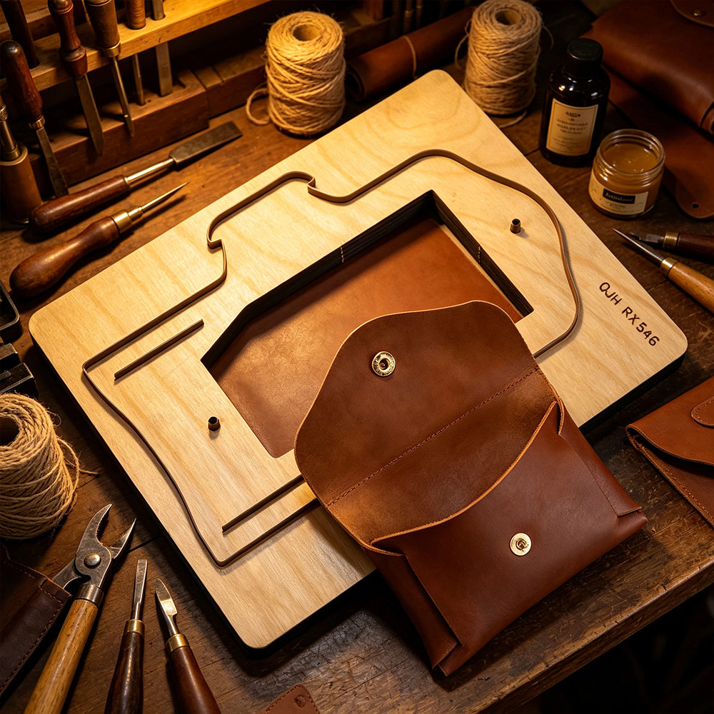 Wallet Coin Bag Leather Cuttin - Leatherworking Equipment review and price
