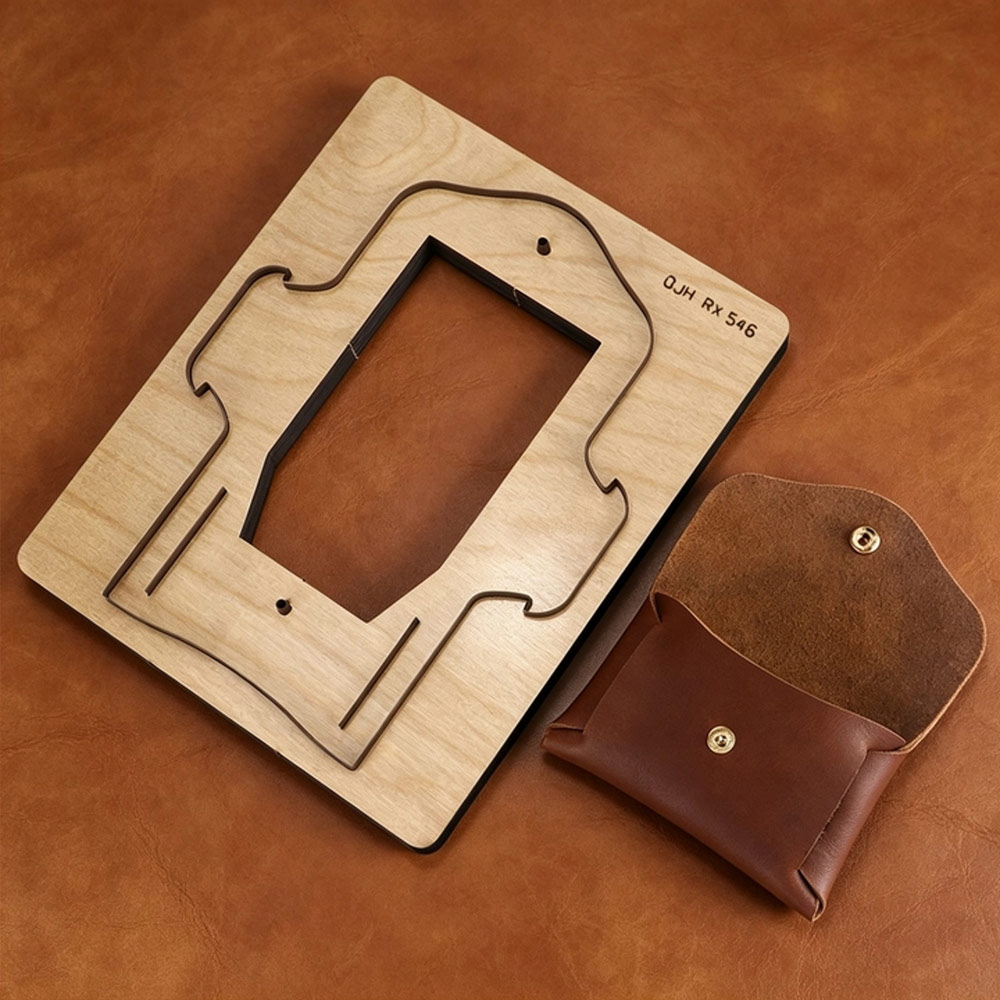 Wallet Coin Bag Leather Cuttin - Leatherworking Equipment review and price