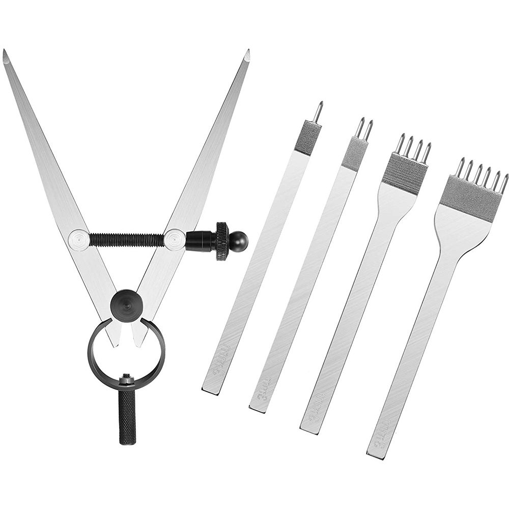 Leather Chisel Set, Prong Diam - Wing Divider Stitch review and price