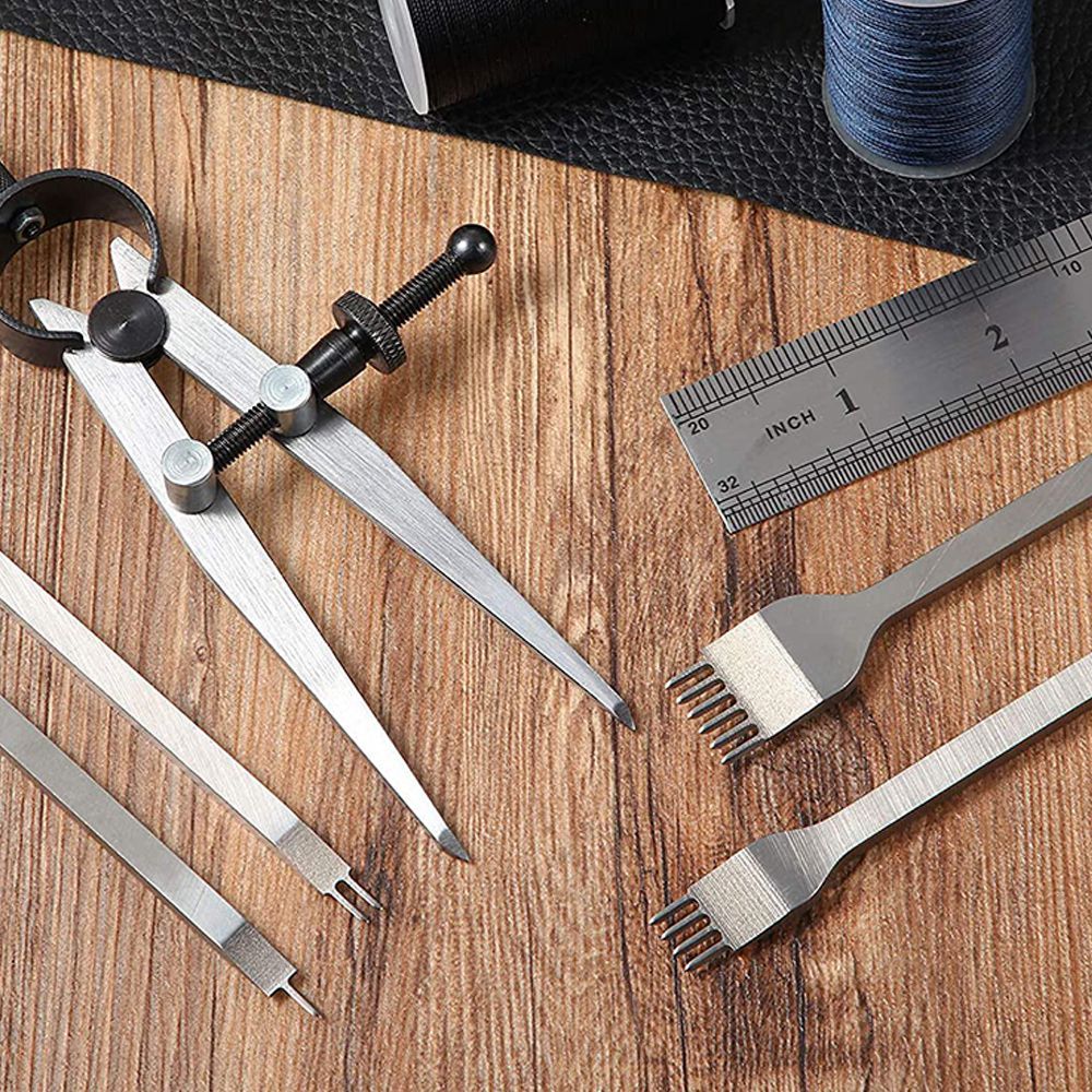 Leather Chisel Set, Prong Diam - Wing Divider Stitch review and price
