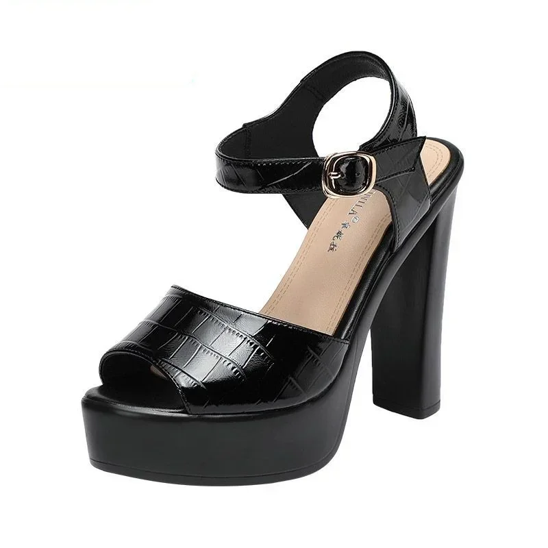 10cm 13cm Fashion Genuine Leat - Leather Work Dress review and price