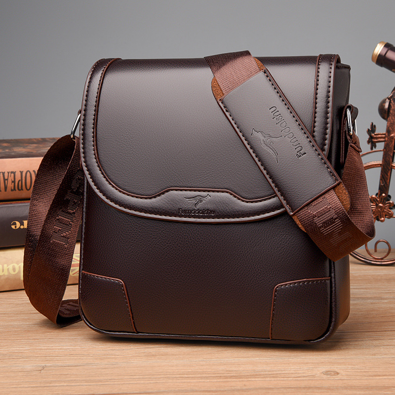 Luxury Brand Men Leather Shoul - Leather Work Handbag review and price