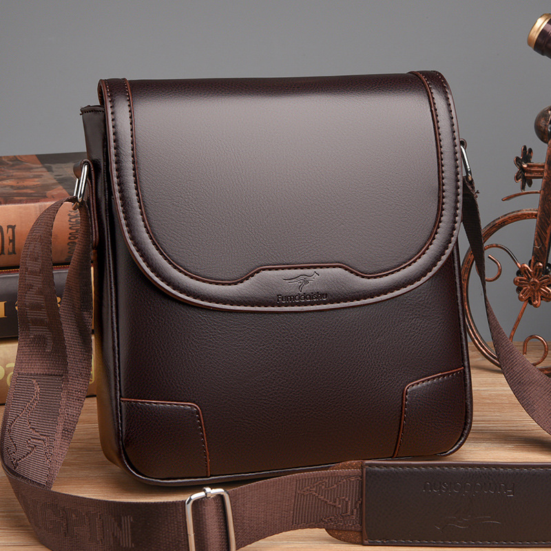 Luxury Brand Men Leather Shoul - Leather Work Handbag review and price
