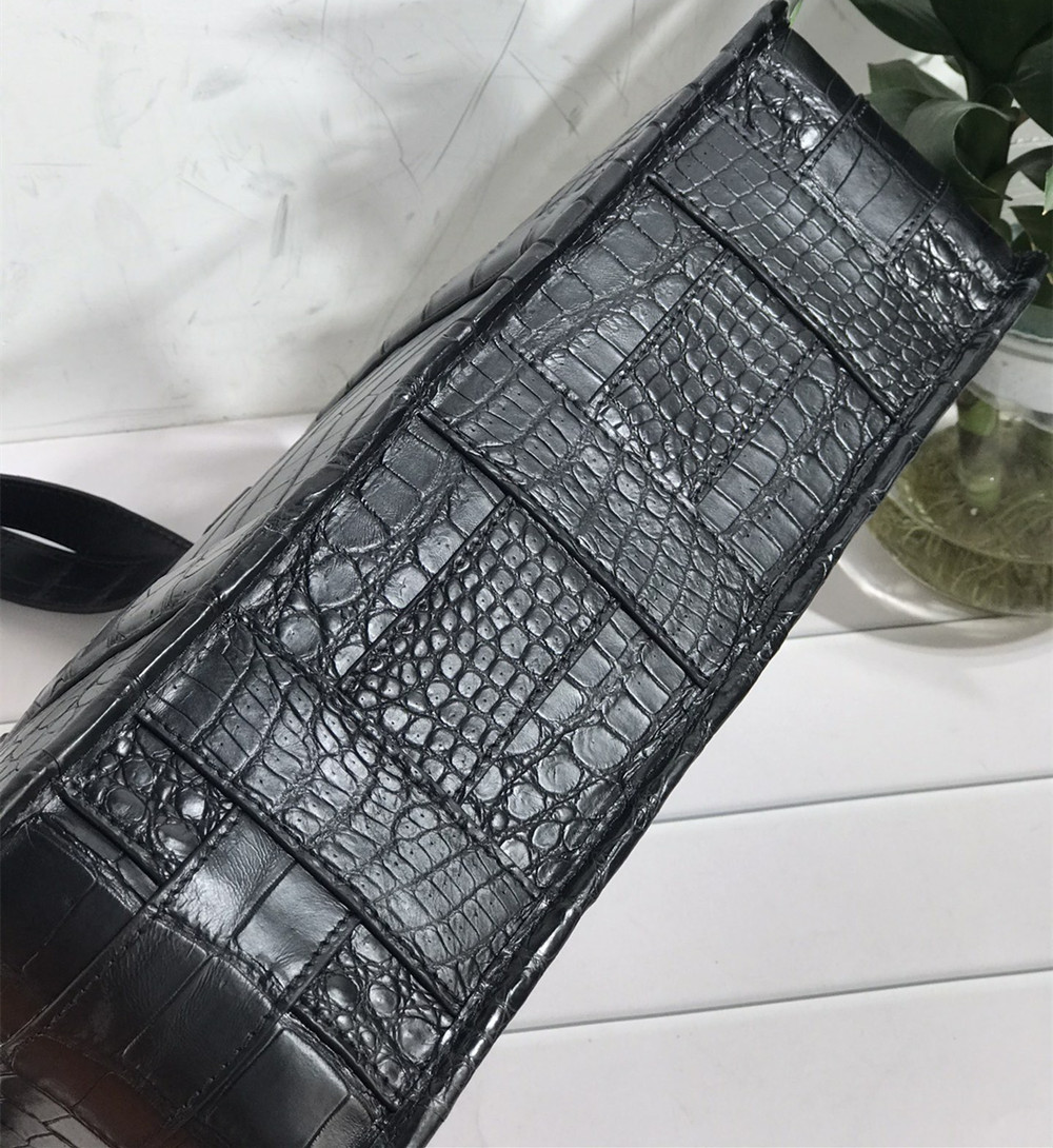 New Crocodile Leather Laptop B - Leather Work Handbag review and price