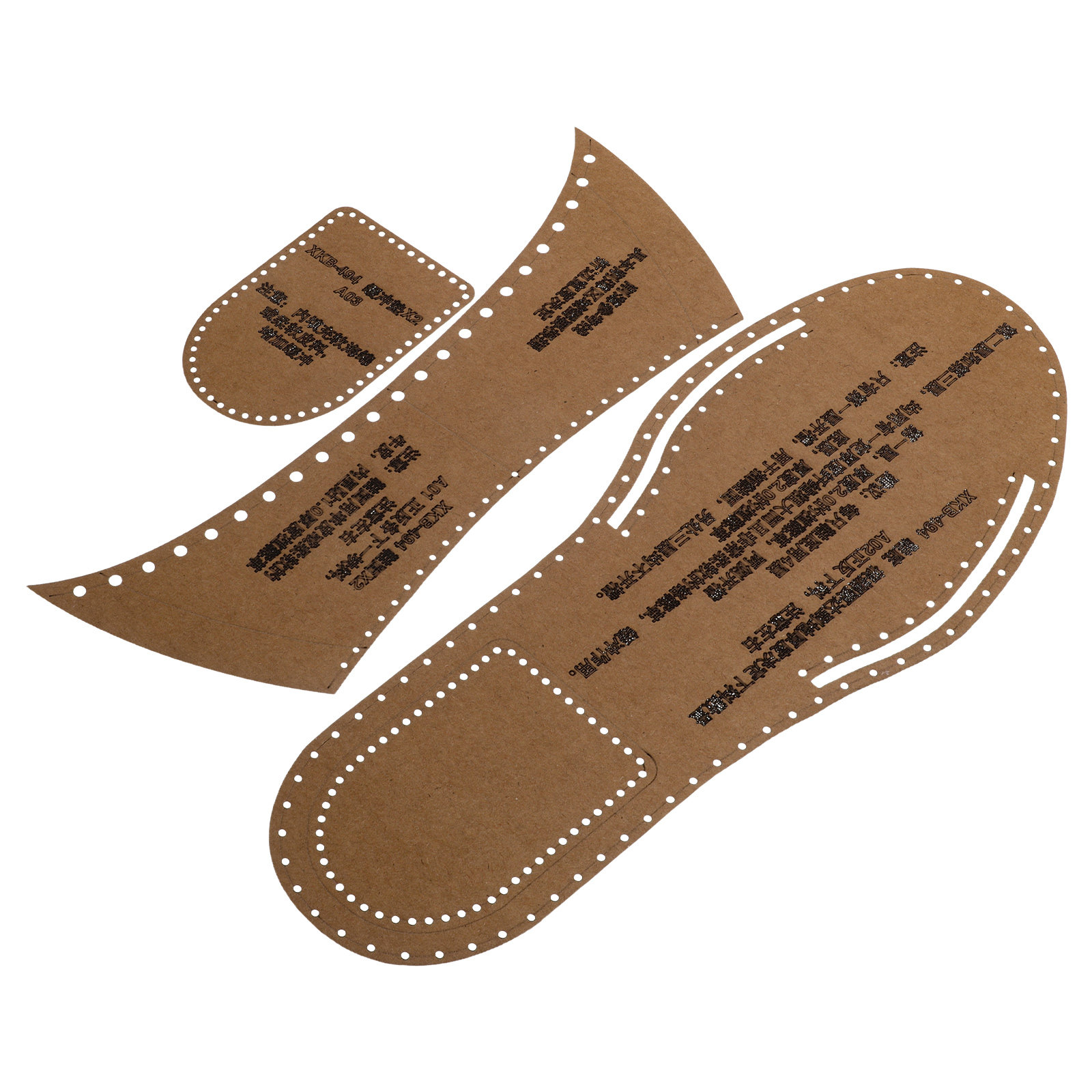1Set Slipper Pattern Template  - Leatherwork For Beginners review and price