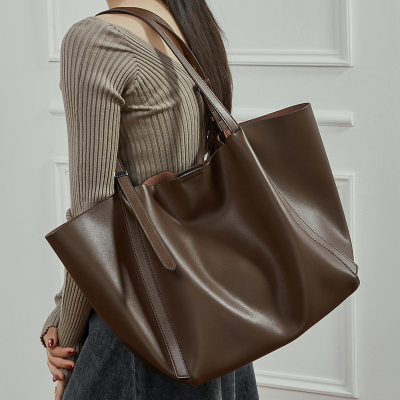 HIFASHION Large Soft Genuine L - Leather Work Handbag review and price