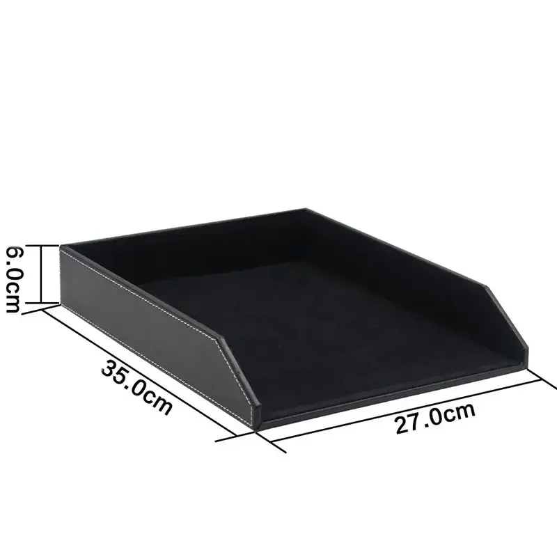 Business Single Layer File Tra - Leatherwork Table review and price