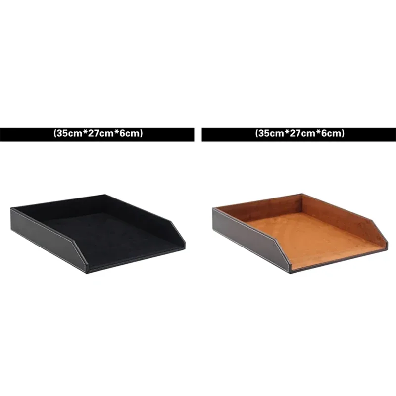 Business Single Layer File Tra - Leatherwork Table review and price