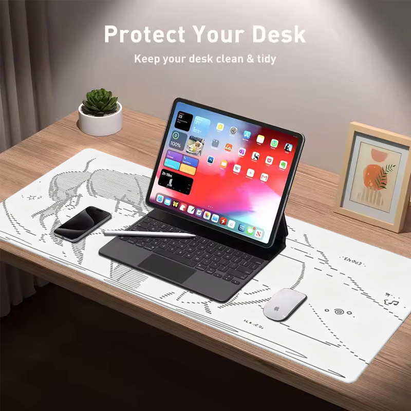 1Pcs Leather Mouse Pad Anime A - Leatherwork Table review and price