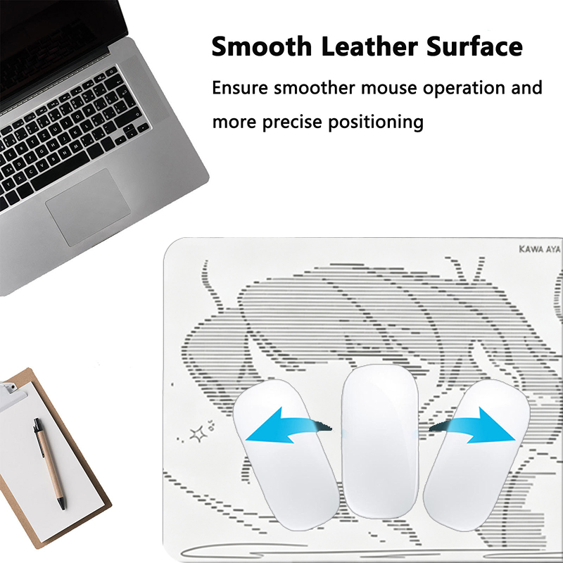 1Pcs Leather Mouse Pad Anime A - Leatherwork Table review and price